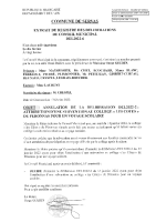 DEL2022-6 ANNULATION DELIB 2022-2 SUB COLLEGE COTES