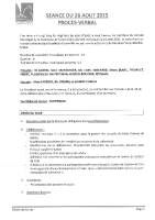 SEANCE DU 28 AOUT 2025-PROCES-VERBAL